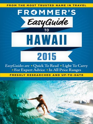 cover image of Frommer's EasyGuide to Hawaii 2015